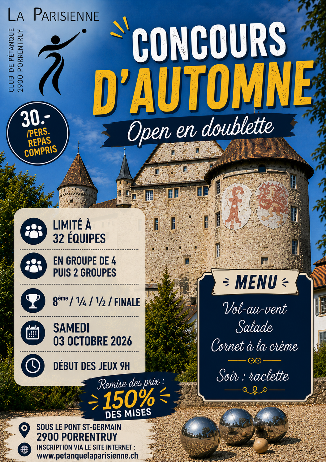 affiche concours automne
